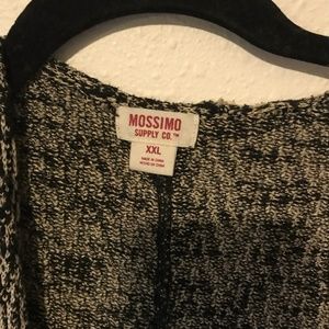 Mossimo Supply Co. Sweaters - Black and white marled cocoon cardigan Mossimo Supply Co. Sweaters - Black and white marled cocoon cardigan